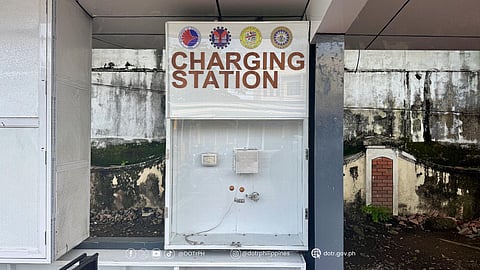 A new Public Utility Vehicle stops across Aklan Province have charging station for mobile phones and integrated bike repair stations.