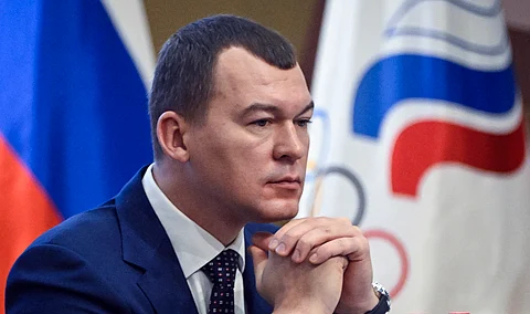 Russian Sports Minister Mikhail Degtyarev attends the Olympic Assembly of Russia in Moscow on 13 December 2024. Russian Sports Minister Mikhail Degtyarev was appointed new President of the Russian Olympic Committee (ROC), at a time when Russia remains ostracized from world sport for its assault on Ukraine since 2022. "Mikhail Degtyarev was elected President of the Russian Olympic Committee by decision of the Olympic Assembly," the body said in a statement. He replaced Stanislav Pozdniakov, in office since 2018 and a hardliner against the IOC, with whom relations are frosty.
