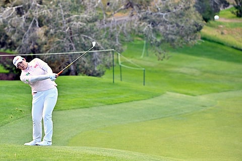 ARIYA Jutanugarn displays solid performance en route to a 1-up win over world No. 1 Nelly Korda in the LPGA Match Play in Las Vegas.