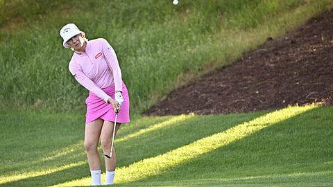 Sweden's Madelene Sagstrom overcame a mid-round slump to win the LPGA Match Play in Las Vegas