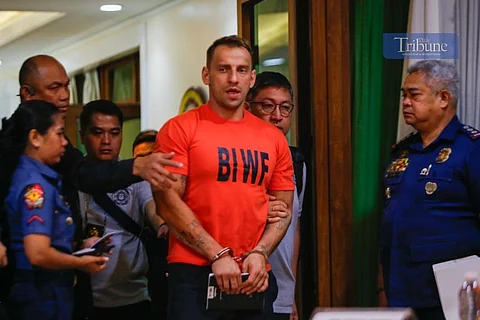 ARRESTED Russian vlogger Vitaly Zdorovetskiy was presented to the media on Monday, in a press conference hosted by the Department of Interior and Local Government