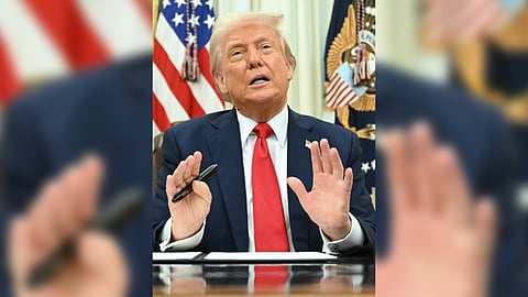 US President Donald Trump will announce the tariffs in the Rose Garden of the White House on Wednesday.