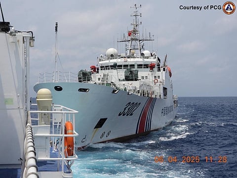 Philippine Coast Guard vessel BRP Cabra (MRRV 4409), remains steadfast in its mission to challenge the illegal patrol of China Coast Guard vessel (3302) during a recent encounter in the West Philippine Sea.