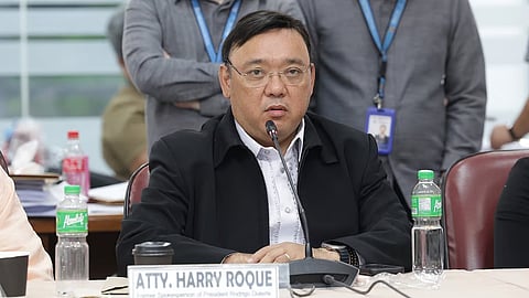 (FILE PHOTO) Former Presidential Spokesperson Harry Roque