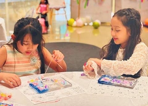 Young artists are encouraged to freely express their imagination through hands-on creativity at the Arts and Crafts Workshop in partnership with The Crafters Marketplace, held at Book Nook SM Aura.