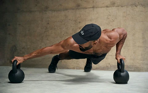 Iron kettle exercise.