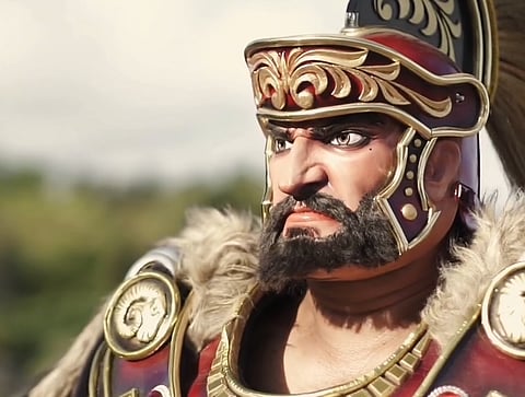 Roman soldier of Biblical times.