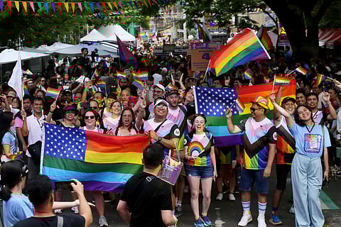 THOUSANDS of LGBTQIA+ members gather for the ‘Love Laban 2 Everyone!’ Pride PH Festival 2024 in Quezon City. The Love Laban Pride March highlighted the continued fight for equality and inclusivity.
