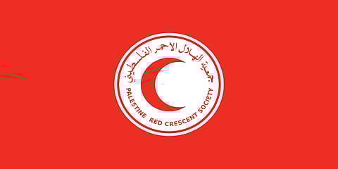 Palestine Red Crescent Society logo