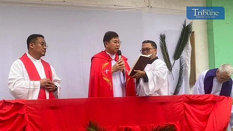 A solemn start to Holy Week: Palm Sunday procession at the National Shrine of Our Lady of Lourdes