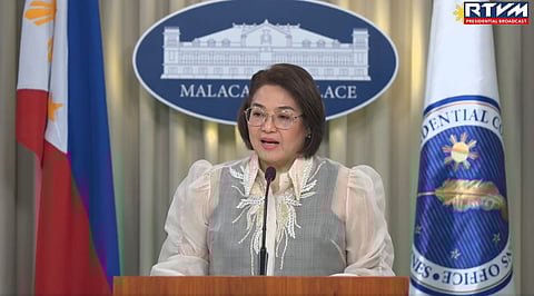 Palace Press Officer Claire Castro