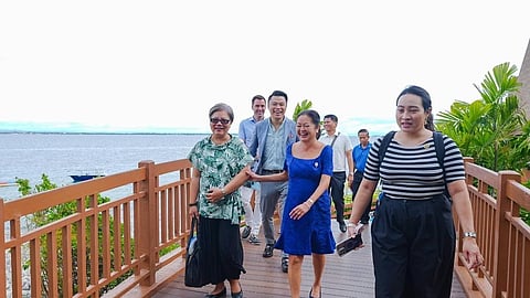 FIRST Lady Liza Araneta-Marcos (center) visits Cebu to assess potential venues for the ASEAN 2026 Summit, praising the province’s breathtaking landscapes, rich cultural heritage and hospitality.