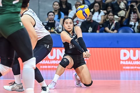 YESHA Capistrano and the UP Fighting Maroons are determined to catch the last bus headed for Final Four of the UAAP Season 87 women volleyball tournament.
