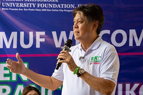 Former Senator and 2025 senatorial candidate Kiko Pangilinan