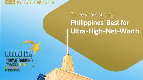 Euromoney again hails Metrobank as best for Phl’s ultra-rich
