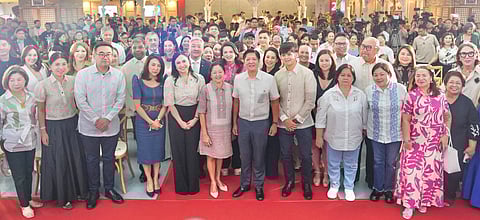 President Ferdinand “Bongbong” Marcos Jr., First Lady Liza Araneta-Marcos, and DTI Secretary Cristina Roque, alongside government officials, diplomats, partners, and guests, officially opened the DTI Bagong Pilipinas National Food Fair 2025.