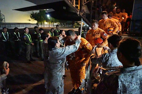 THE Philippine Inter-Agency Humanitarian Contingent is back home after a two-week mission to earthquake-hit Myanmar. In a show of national pride and appreciation, President Ferdinand Marcos Jr. lauded the 89-member team for their courage, compassion and service. Their swift response brought much-needed aid and hope to communities devastated by the recent quake, embodying the Filipino spirit of bayanihan beyond borders.