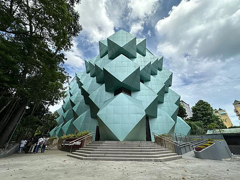 The building of the National Museum of the Philippines Davao is inspired by the spiky durian fruit.