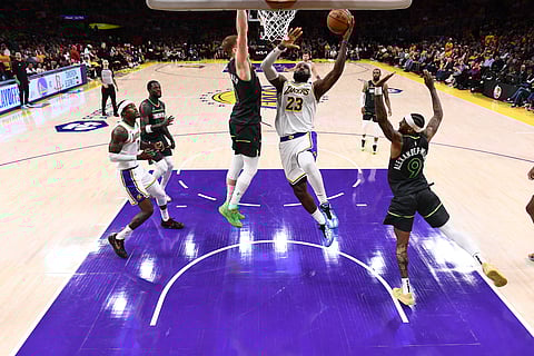 T'Wolves rout Lakers, Nuggets edge Clippers as NBA playoffs begin