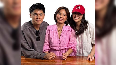 MIGUEL Tanfelix, Grace Tanfelix and Ysabel Ortega.