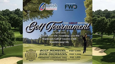 All set for Great British golf tournament