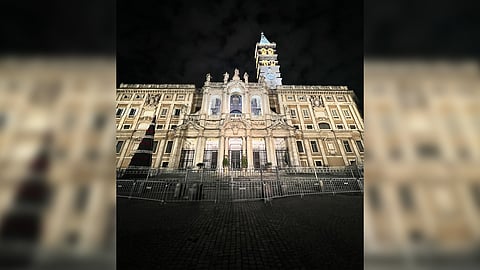 Papal Basilica of Saint Mary Major in Rome, Italy