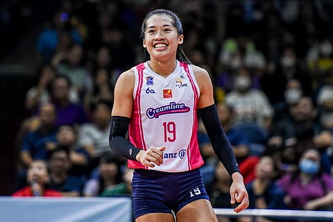 Beach volley return excites Pons