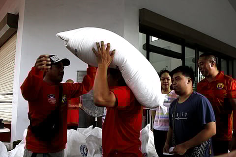 THE government says the Philippines has a buffer stock of rice good for nine days.