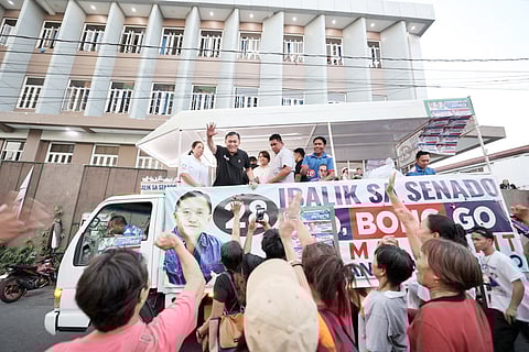 SENATOR Christopher ‘Bong’ Go has launched his campaign in Antipolo City along with Governor Nina Ynares and the DuterTEN senatorial candidates.