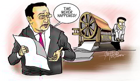 Propaganda mill starts