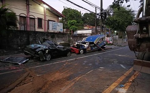 Marikina road mishap kills 3, injures 10