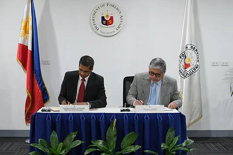 Philippines, Sri Lanka ink deal to boost diplomatic training ties