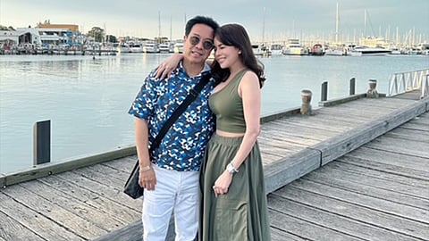 Hajji Alejandro and Alynna Velasquez.