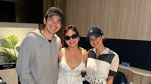 celebrities Rufa Mae Quinto, Anne Curtis, and Joshua Garcia