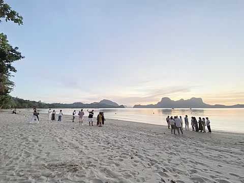 SUN sets over El Nido’s serene shores in Palawan, offering a moment of pure tranquility. Palawan is the best island to go to this year, according to US News & World Report.