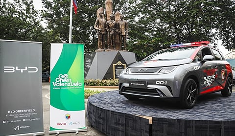The Valenzuela Police receives new electric vehicles to boost its security and quick response initiatives.