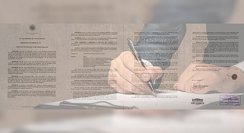 Marcos creates Kanlaon Task Force