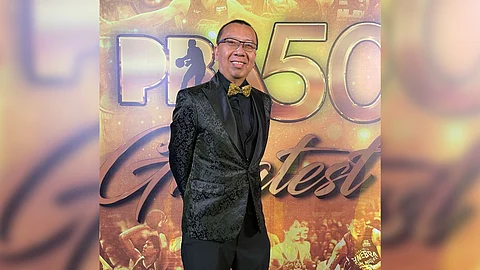 Philippine Basketball Association chief statistician Fidel Mangonon III asserts that he loves numbers the same way that he loves basketball.