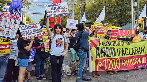Labor groups push for P1,200 minimum wage