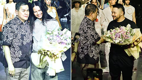 Ben Chan with Reveri’s Ria Bolivar & Ben Chan with Maligaya’s Roko Arceo.