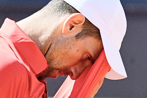 Novak Djokovic withdraws from the Italian Open following a subpar performance in the men’s singles event of the Madrid Open.