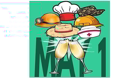 A toast to the dignity of labor