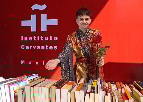 An exhibitor brings the magic of Latin American literature to life at this year’s Dia del Libro.