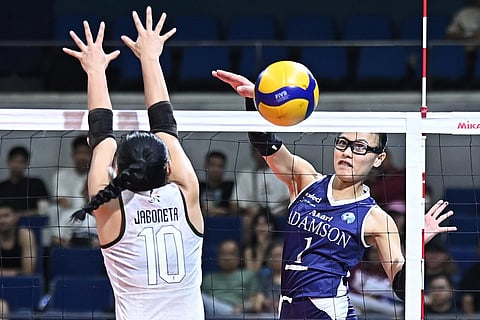 Top Adamson spikers get reality check