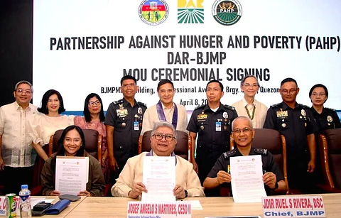 DAR, BJMP renew PAHP project