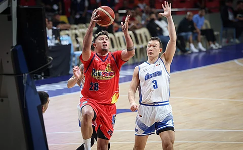 BEAU Belga is expected to supply the defensive muscles when Rain or Shine battles Blackwater in the PBA Philippine Cup on Wednesday at the Ninoy Aquino Stadium.