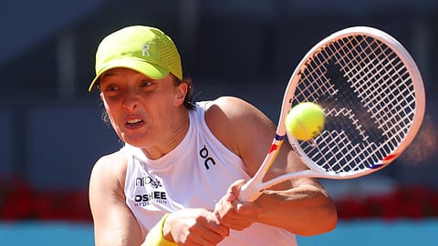 Iga Swiatek was thrashed 1-6, 1-6 by Coc Gauff in the semi-finals of the Madrid Open
