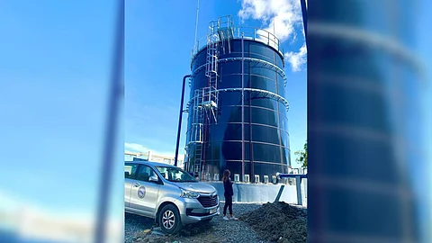 PALIPARAN 2C project 1,000-cubic-meter reservoir, and a booster system, supports Barangays Paliparan I, II and III, featuring three pumping stations — Paliparan 2C, Nostalji Pump 2 and Greenwoods.