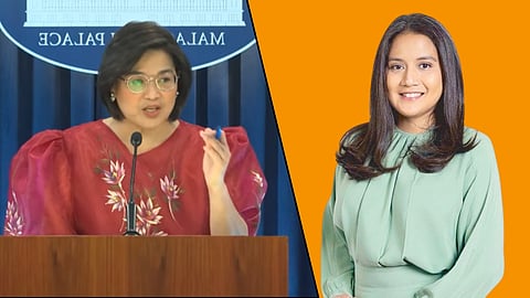 Palace Press Officer Undersecretary Claire Castro & Las Piñas Representative and senatorial candidate Camille Villar.