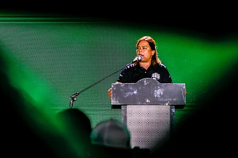 Vice President Sara Duterte said the Filipino people are now suffering for picking the wrong leader during the 9 May 2022 elections. President Ferdinand Marcos and Vice President Duterte ran together under the political coalition “UniTeam” that won a landslide in the same elections.